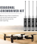 RC Hex Driver Set With 1.5mm 2.0mm 2.5mm And 3.0mm Allen Bits For 1 10 Scale RC Cars Drones And Helicopters Heavy Duty Steel Tips