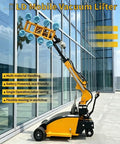 Tough As Nails Electric Vacuum Glass Lifter And Heavy Duty Stone Slab Crane With Multi Cup Suction System Handles Up To Six Hundred Kilograms for working on glass walls.