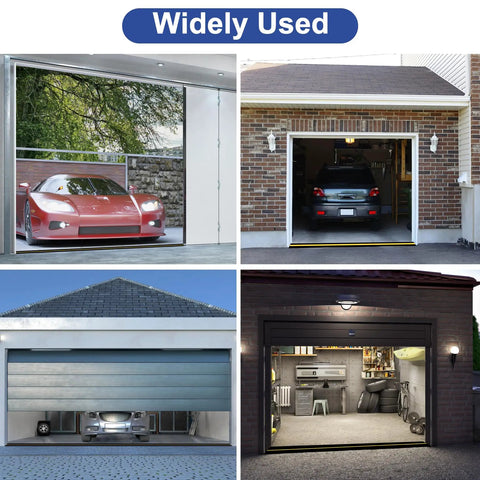 Universal Garage Threshold Seal Strip Kit With Durable EPDM Rubber 20Ft 6M Includes 300ml Black Sealant No Fuss Install