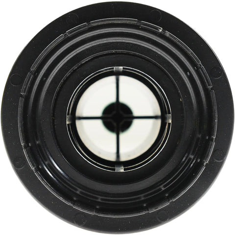 Bottom view of PF457GO Engine Oil Filter And Cap Seal O Ring Replacement For GM Vehicles With Solid OE Quality Filtration Part