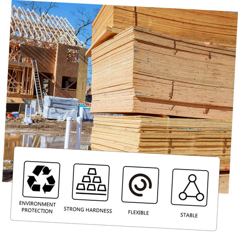 Heavy Duty Furniture Lifter That Makes Moving Day A Complete Piece Of Cake Without Making You Break A Sweat For Easily Hoisting Doors Windows And Drywall Panels With Non Slip Traction next to stacked plywood sheets at a construction site.