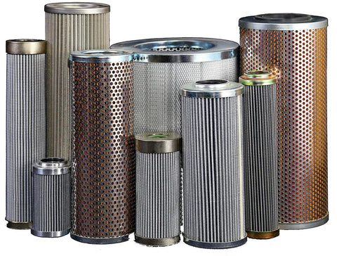 Assorted spin-on hydraulic filters, including Replacement Spin On Filter For NORTRAC 778648 2 Pack Direct Interchange USA Engineered