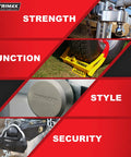 Heavy Duty Premium Stainless Steel Receiver Lock For Class V Hitches in various uses: strength, function, style, security