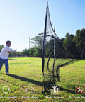 7x7 Baseball Practice Net With Steel Frame For Batting Hitting And Pitching Portable Softball Net For Training