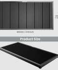 Dofiki honeycomb laser bed for P2/P2S CO2 laser cutter; steel honeycomb cutting bed, 605x300mm, front view