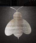 Raw Steel Bee Cutout Wall Art 12 Inch Dope For DIY Projects And Garden Decor Ready For Paint Patina Clear Coat And Welding Hand Finished