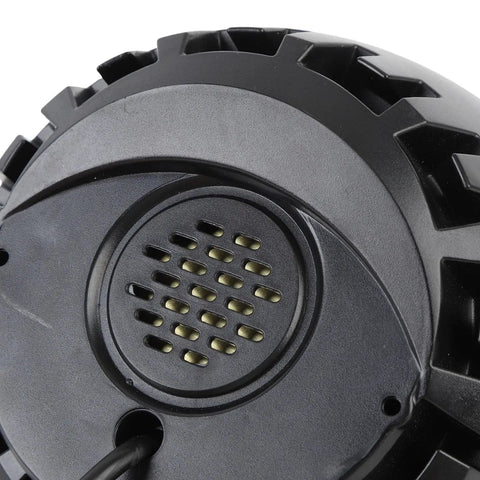Close-up of the rugged ABS build in the Ultra Bright LED Front Headlight For Night Rides On E Bikes High Visibility Bike Lamp