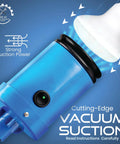 Vacuum Operated High Ceiling Light Bulb Changer With Remote Control demonstrating strong vacuum suction on a light bulb
