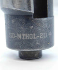 Close-up of Indexable Boring Head With TNMA43 Inserts For Precision Milling, One And A Quarter Inch Body Diameter, One And A Quarter Inch Shank, Built For Tough Metalworking Jobs, Accurate Internal Holes, JG1369BU5 showing side marking.