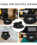 Heavy Duty Glass Lifter With Vacuum Air Pump And Pressure Gauge For Moving Ceramic Tile Sheet Metal Granite And Furniture Safely using strong adsorption cup in various settings.