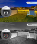 Crystal Clear 5MP PTZ Outdoor Security Camera With 20X Optical Zoom, Auto Tracking, AI Human Detection, Color Night Vision view