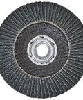 36 Grit Zirconia Flap Disc For Angle Grinder 4-1/2 Inch By 5/8 Inch Arbor 11 In Overall Diameter High-Performance Contaminant-Free Abrasive