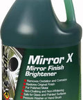 Mirror X Heavy Duty Concentrated Acid Cleaner For Aluminum And Stainless Steel 1 Gallon Bottle Front Label