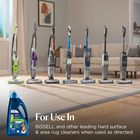 All Surface Pet Cleaner With Citrus For Sealed Floors And Area Rugs, Tackles Tough Messes And Odors Like A Boss, Lemon Eucalyptus Essential Oils, 80 Oz Bottle, Powerful Deep Cleaning For Pet Homes on CrossWave machine