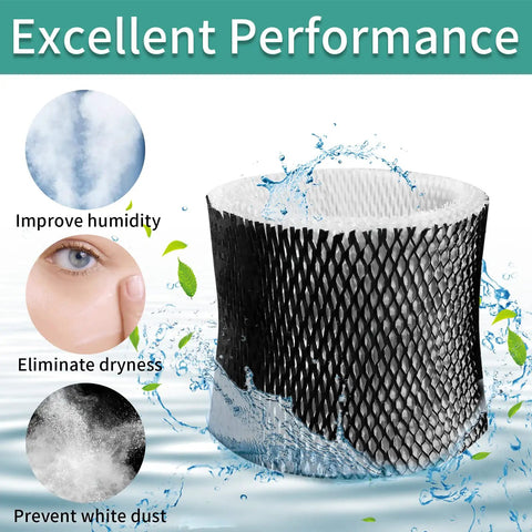 Long Lasting Humidifier Filter Replacement Fits Sunbeam SCM1746 SCM1745 HWF64 BWF64 Holmes HM1746 HM-1745 Bionaire BWF64 filter