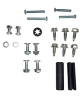 Universal Garage Door Lock Kit With Spring Latch And Keyed Handle, Fits 7 To 17 Foot Overhead Doors, mounting hardware