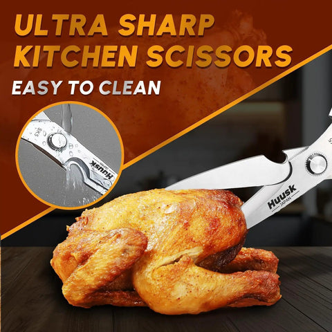 Kitchen Scissors For All Purpose Food Prep, Stainless Steel Kitchen Shears With Sharp Precision, Your Handy Multipurpose Cutting Tool For Poultry, Herbs, And Everyday Kitchen Tasks, cutting roasted chicken