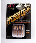Mega G Plus Pit Kit PU Shoes For Long Wheelbase HO Slot Cars 1 To 87 Scale Pro Grade Replacement Shoes Set Includes Eight Pairs