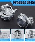 Bulk 50 Pack Three Quarter Inch Cable Connectors Clamp Type Conduit Clamp For Electrical Wires Heavy Duty Zinc Alloy Corrosion Resistant