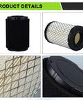 Close-up of the air filter from the Air Filter MIU14395 For John Deere D100 D105 D125 D130 D140 D110 E100 E120 E130 E140 LA135