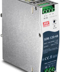 Rock Solid 5 Port Industrial Fast Ethernet Switch Packing 4 PoE Plus Ports And One Uplink Channel With 90 Watt Budget Power Supply.