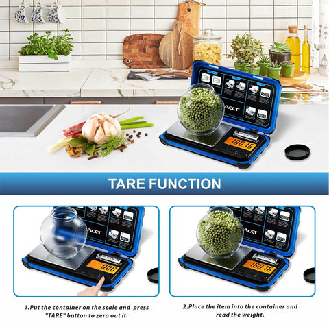 Precision Pocket Scale 200G 0.01G Digital Gram Scale With LCD Display One Click Unit Conversion Six Units Portable Mini Scale