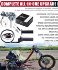 Universal Seven Eighth Inch Mini Bike Throttle Control Assembly Kit For Predator 212cc 196cc And GX160 GX200 Clones displayed.