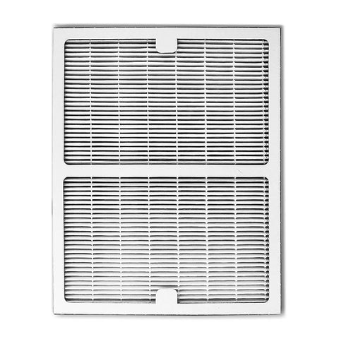 Replacement Idylis Air Purifier Filter B 2 Pack HEPA And Carbon Filter Set for Idylis models, white filter shown vertically.