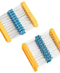 1300 Piece Resistor Kit With 1/2W 1% Metal Film Resistors From 1 Ohm To 3M Ohm 130 Values 10 Pieces Each shown in packaging