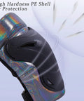 Pro Grade Knee Pads Elbow Pads And Wrist Guards Protective Gear Set For Skateboard And Roller Skating Durable PU Leather Shell