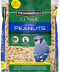 Top Shelf Whole In Shell Peanuts 5 Pound Haul For Outdoor Wild Bird Feeders, high protein snack for cardinals and chipmunks.
