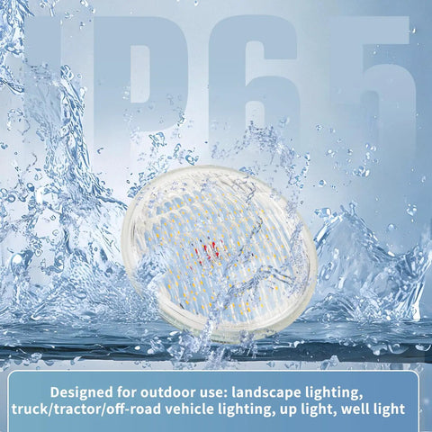 PAR36 LED Landscape Bulbs 6W 3000K Warm White ACDC 12V Water Resistant Pack Of 6 700 Lumens Replaces 36W Halogen Energy Saving