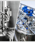 QiiMii 5-piece 1.5-in stainless steel sanitary tri-clamp fittings with wing-nut ferrules and silicone gasket.