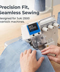 Pro Grade Impact Resistant Eye Guard Shield For Workshop And Factory Use on 2500 Overlock sewing machine with fabric