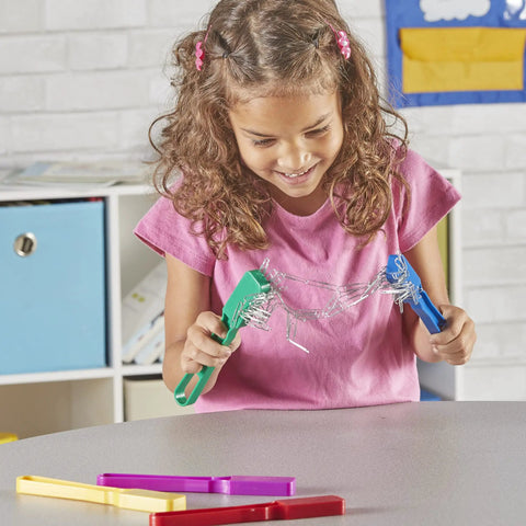 Magnetic Wands Set Of 6 For Kids 3 And Up Hands-On STEM Learning Tools, Easy Magnet Experiments, Preschool Toys And Homeschool Supplies, Science Play To Explore Magnetism And Physical Properties