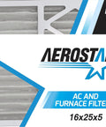 2 Pack 16x25x5 MERV 13 Pleated HVAC Filter For Furnace And Air Conditioner Traps Bacteria Dust and Viruses