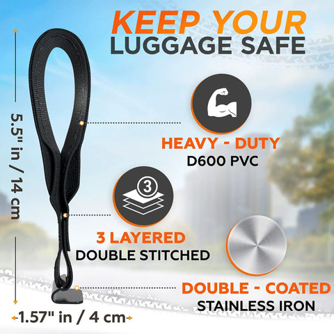 Six Pack Rooftop Cargo Tie Down Hooks For Securing Any Car Top Luggage Waterproof And Door Frame Mounted Straps details