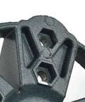 Close-up of Top Shelf Wind Turbine Hub And Secure Cover Kit With Quality Hardware 135Mm Diameter showing steel construction detail.