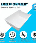 Upgraded Lifetime Ice Cube Container Bucket Tray Replacement DA61-05300A For Refrigerator Non OEM Upgrade with AP4444534 PS4144897