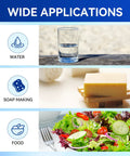 Wide applications of pH Test Strips 0-14 Kit for Water, Soap Making and Kombucha, 125 Count Litmus Paper for Liquids