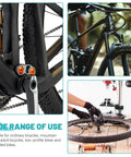Collage of bike repair, featuring crank and wheel maintenance with Bike Ball Bearing Kit 50 Pieces In 5 Sets Of 10 Varieties