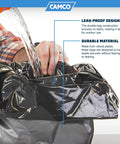 Biodegradable Powder Toilet Waste Bags With Leak Proof Double Bag Design For No Mess Camping RVing Hiking And Boating Ten Pack
