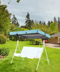 Durable 420D Oxford Canopy Replacement Cover For 2-3 Seater Outdoor Garden Swings Built To Last Weatherproof Waterproof UV Shield