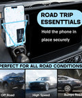 Honda Accord 12.3 Inch Screen Car Phone Holder Mount For 2023 2024 2025 2026 Models With 360 Degree Rotation installed on dash