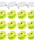 Replacement Weed Wacker String For Ryobi One Plus AC80RL3 0.08 Inch Trimmer Line 12 Spools and Caps