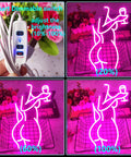 Lady Back Neon Sign Dimmable LED Neon Light Sexy Lady Decor For Bedroom Bar Party Ideal For Man Cave Home Decor Gift Bright Colors Glow