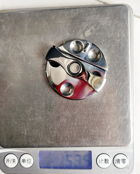 Stainless Steel 316 Round 45mm Boat Door Cabinet Hatch Turn Button Twist Catch Latch Marine Hardware Accessories Two Pack Lockable Anti Rattle
