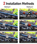 Step-by-step guide on installing Upgraded Pipe Repair Clamp With M1 Self-Adhesive Leak-Sealing Tape on broken pipes.