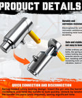 Hella Secure And Built Like A Tank Two Pack Five Eighths Inch Spring Loaded Plunger Pin With Twist Lock Cam Mechanism, corrosion-resistant, with yellow handle.