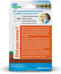 Easy DIY Arsenic Water Test Kit Screens Tap Water And Well Sources For Ponds Lakes Streams To Shield Your Family From Cancer Risks With No Sweat Accuracy And Peace Of Mind Results - packaging instructions and information.